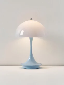 Lámpara de mesa LED regulable con temporizador Panthella, 24 cm, portátil