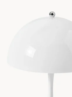 Lámpara de mesa LED regulable Panthella de diseño Verner Panton, 24 cm, portátil