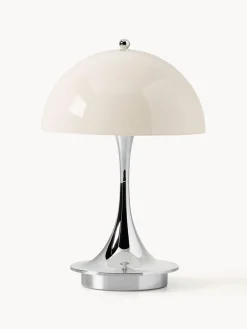 Lámpara de mesa LED regulable Panthella de diseño Verner Panton, 24 cm, portátil