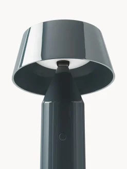 Lámpara de mesa LED regulable con pantalla ajustable Bicoca, pórtatil