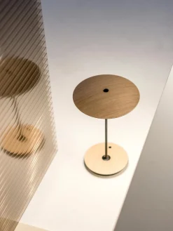 Lámpara de mesa LED regulable Ginger, portátil