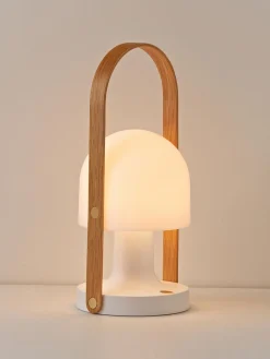 Lámpara de mesa LED regulable Followme, con pantalla orientable