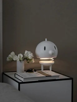 Lámpara de mesa LED regulable Choco, portátil