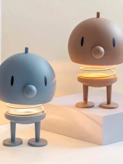 Lámpara de mesa LED regulable Choco, portátil