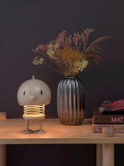 Lámpara de mesa LED regulable Choco, portátil