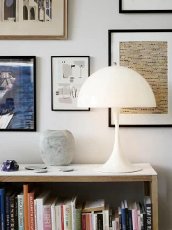 Lámpara de mesa Panthella de diseño Verner Panton, 55 cm