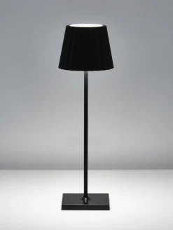 Lámpara de mesa para exterior LED regulable Trellia, portátil