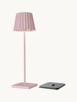 Lámpara de mesa para exterior LED regulable Trellia, portátil