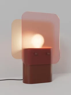 Lámpara de mesa pequeña Aluna