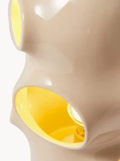 Lámpara de mesa pequeña artesanal Bull