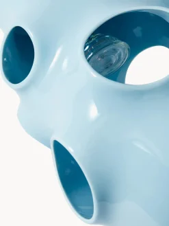 Lámpara de mesa pequeña artesanal Bull