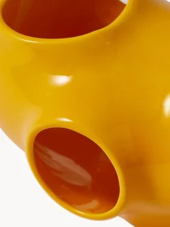 Lámpara de mesa pequeña artesanal Bulle