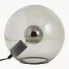 Lámpara de mesa pequeña de vidrio Belado