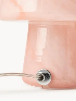 Lámpara de mesa pequeña efecto mármol Talia