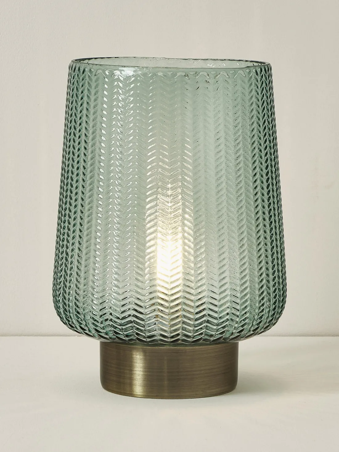 Lámpara de mesa pequeña LED Pretty Glamour, con temporizador y portátil