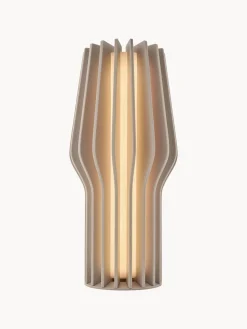 Lámpara de mesa pequeña LED regulable Radiant, portátil