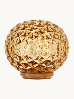 Lámpara de mesa pequeña LED regulable Mini Planet, portátil