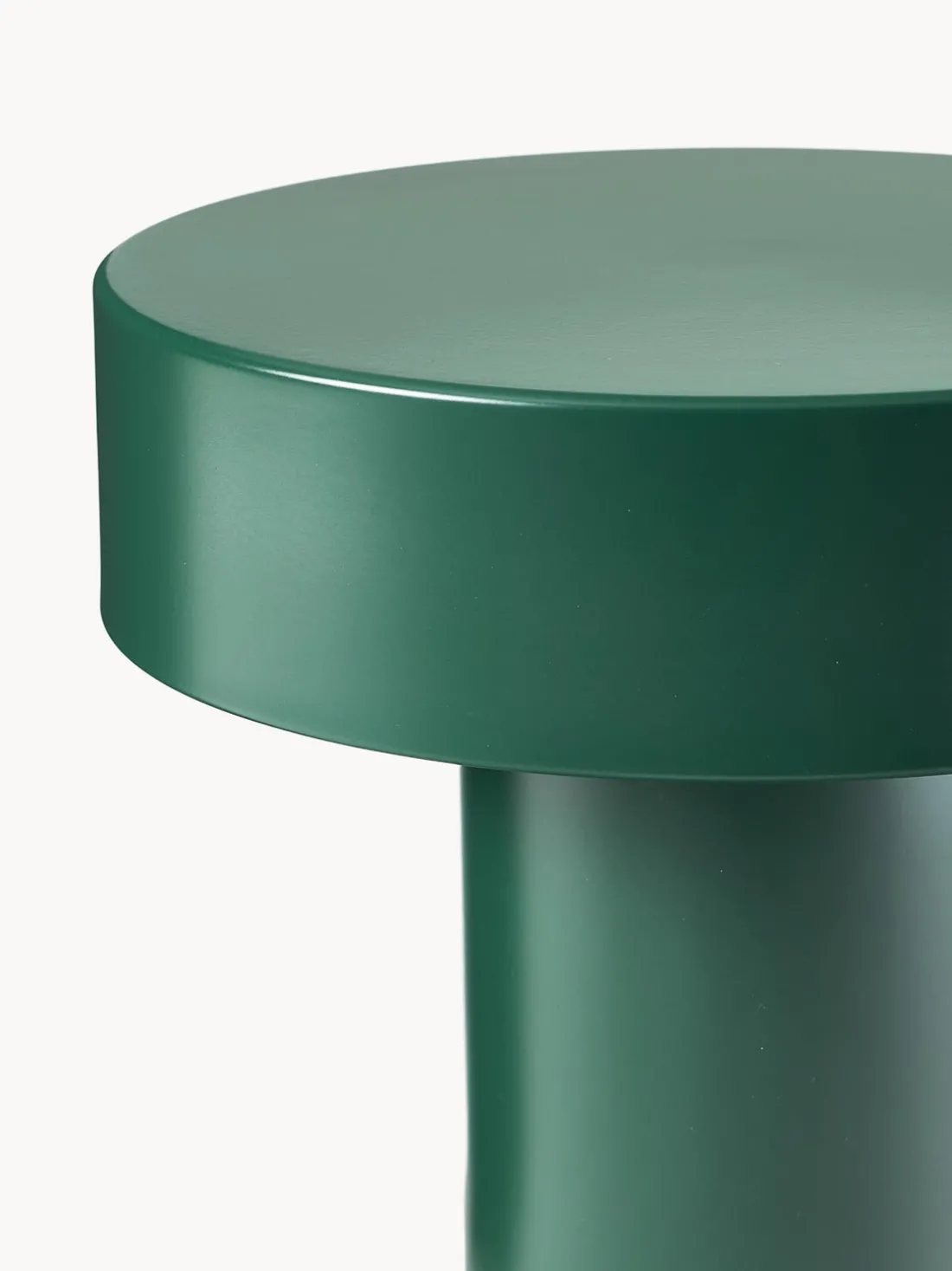 Lámpara de mesa pequeña LED regulable Kamal, pórtatil