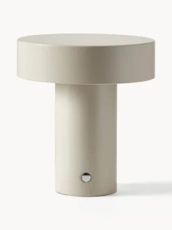 Lámpara de mesa pequeña LED regulable Kamal, pórtatil