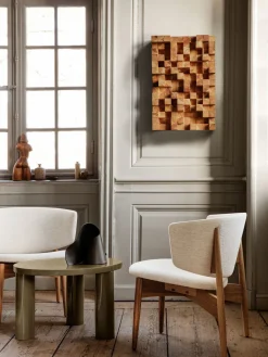 Lámpara de mesa pequeña LED regulable Oyster