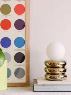 Lámpara de mesa pequeña LED Tube, portátil y con conexión USB