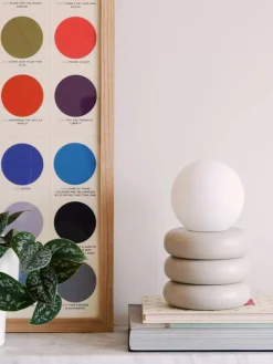 Lámpara de mesa pequeña LED Tube, portátil y con conexión USB