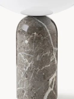 Lámpara de mesa pequeña móvil de mármol Kizu, regulable