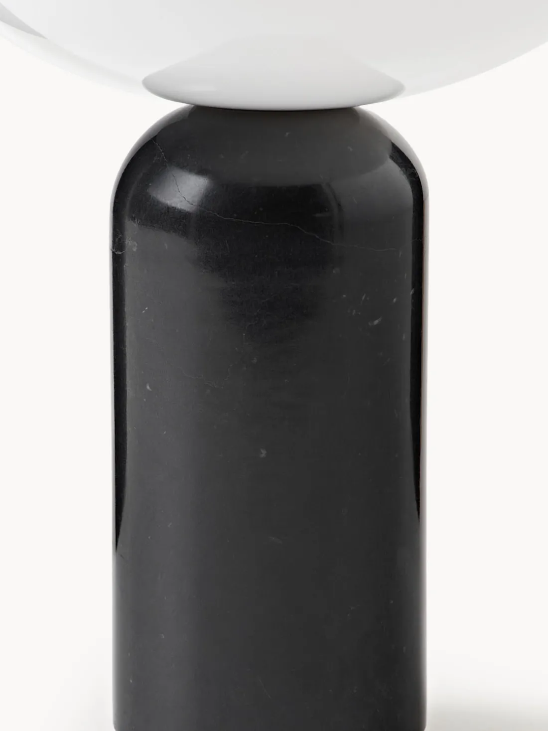 Lámpara de mesa pequeña móvil de mármol Kizu, regulable