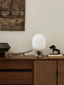 Lámpara de mesa pequeña regulable JWDA, 32 cm