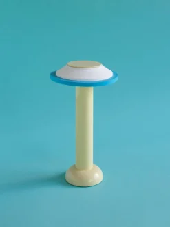 Lámpara de mesa pequeña regulable LED PL2, portátil