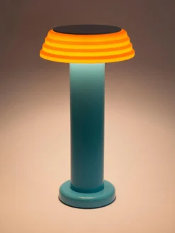 Lámpara de mesa pequeña regulable LED PL1, portátil