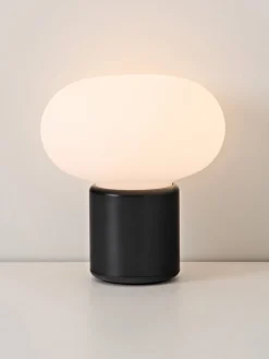 Lámpara de mesa pequeña regulable Karl-Johan, portátil