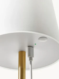 Lámpara de mesa regulable con conexión USB Fausta