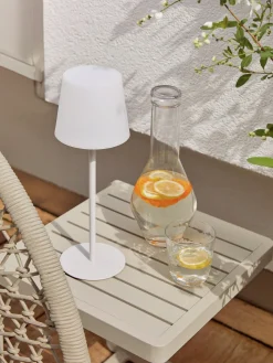 Lámpara de mesa regulable con conexión USB Fausta