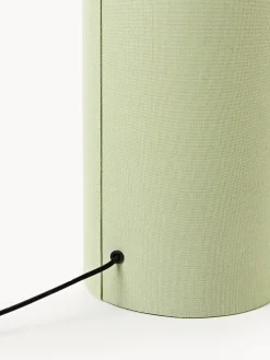 Lámpara de pie de lino Ron