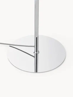 Lámpara de pie de vidrio opalino Rosia