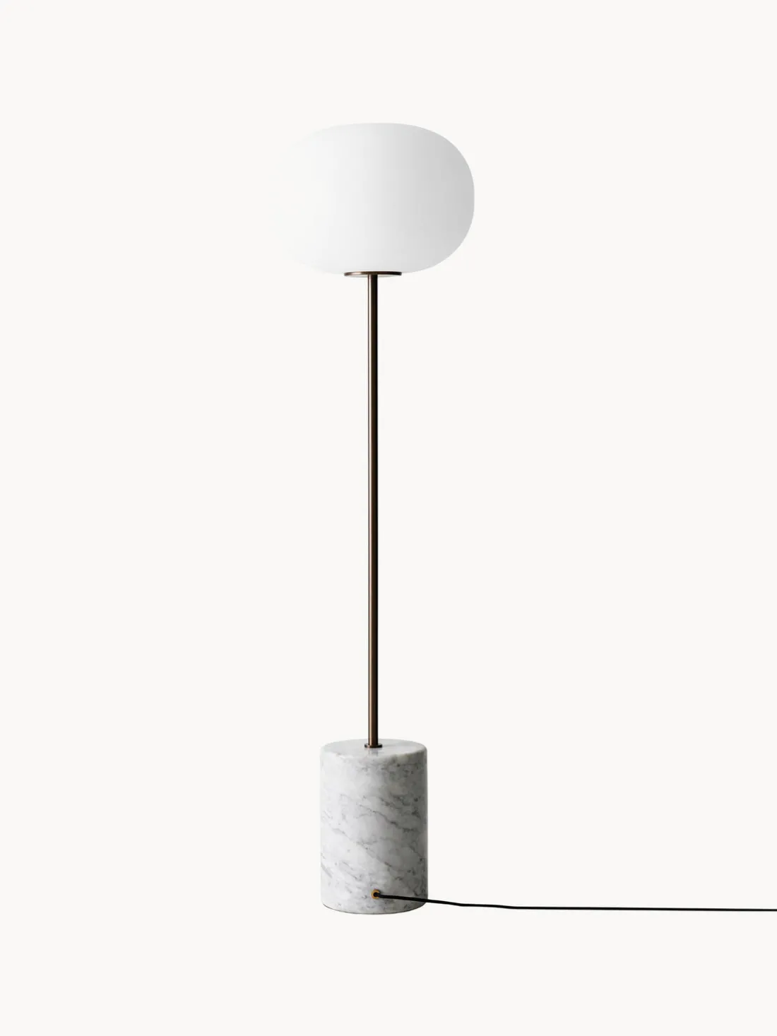 Lámpara de pie de vidrio soplado JWDA