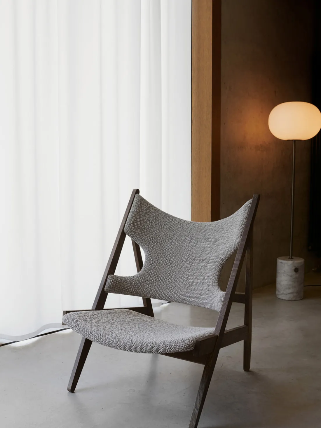 Lámpara de pie de vidrio soplado JWDA