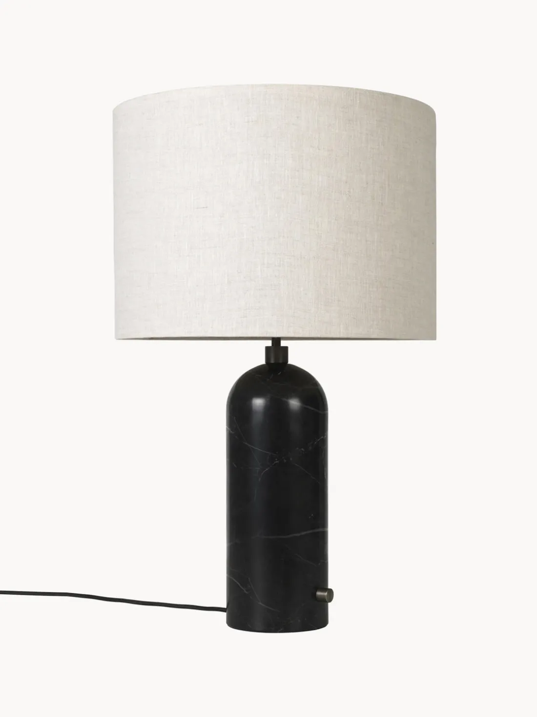 Lámpara de pie grande regulable con base de mármol Gravity, tamaños diferentes