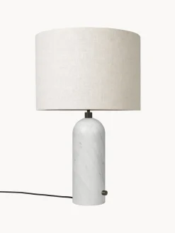 Lámpara de pie grande regulable con base de mármol Gravity, tamaños diferentes