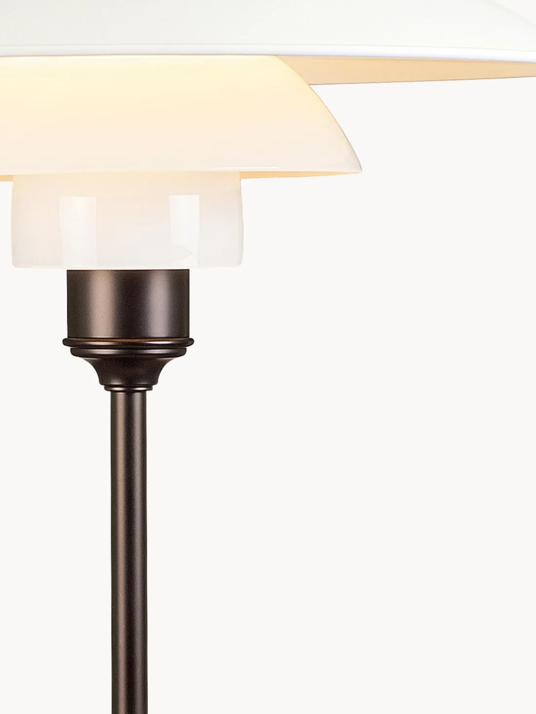 Lámpara de pie grande soplada PH 3½-2½