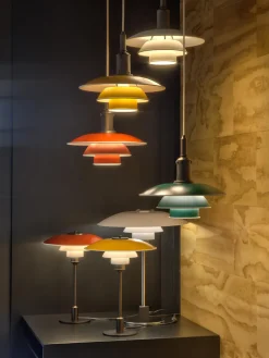 Lámpara de pie grande soplada PH 3½-2½