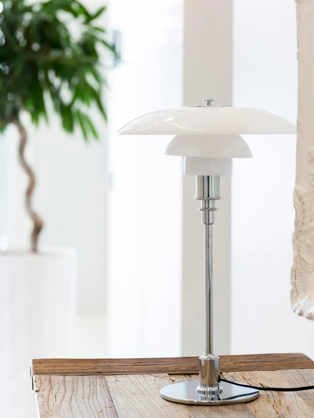 Lámpara de pie grande soplada PH 3/2