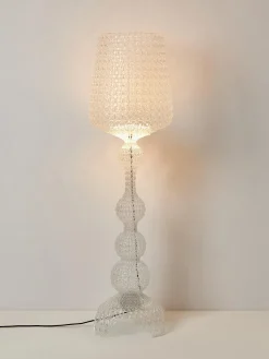 Lámpara de pie LED regulable para exterior Kabuki