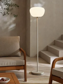 Lámpara de pie para exterior regulable Tara, portátil