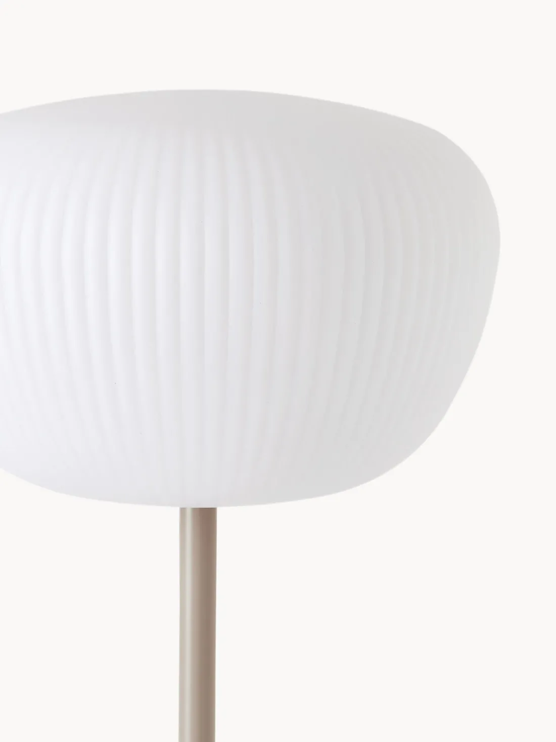 Lámpara de pie para exterior regulable Tara, portátil