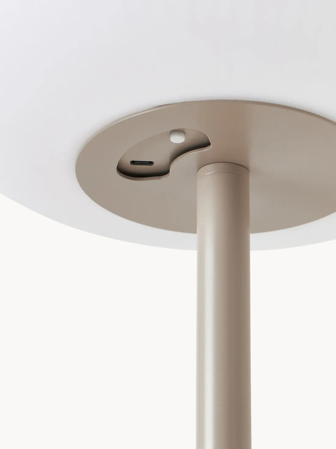 Lámpara de pie para exterior regulable Tara, portátil