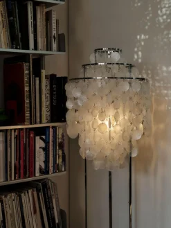 Lámpara de pie pequeña de diseño Verner Panton Fun 1STM