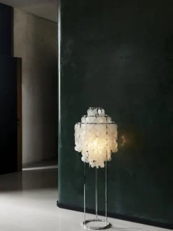 Lámpara de pie pequeña de diseño Verner Panton Fun 1STM