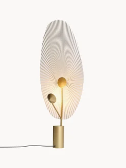 Lámpara de pie pequeña LED regulable Liris